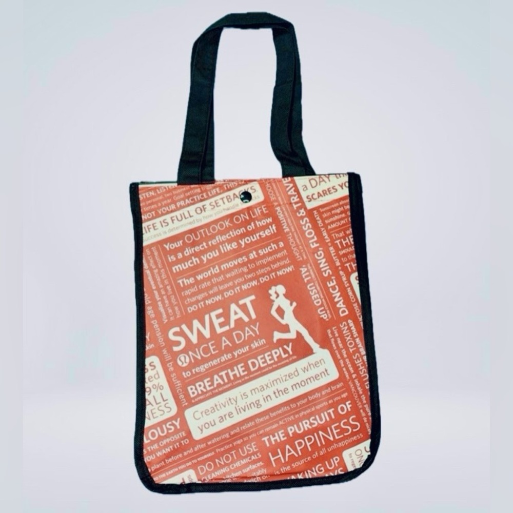 Lululemon Reusable Tote with Snap Closure $5 with purchase!